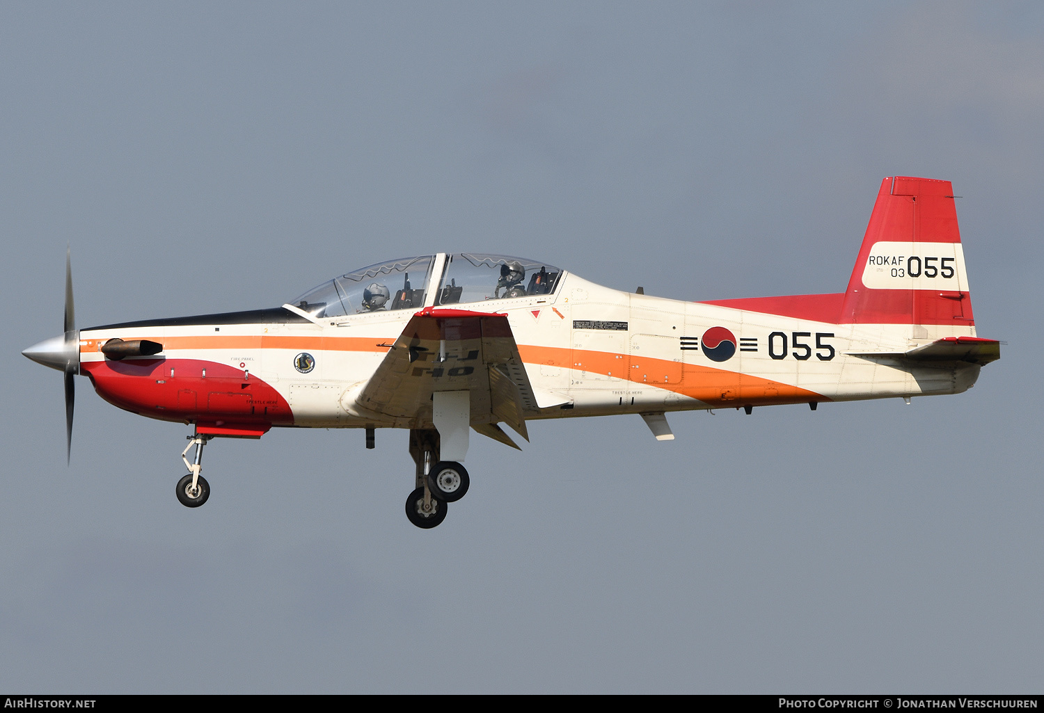 Aircraft Photo of 03-055 | Korea Aerospace KT-1 Woong-Bee | South Korea - Air Force | AirHistory.net #621047