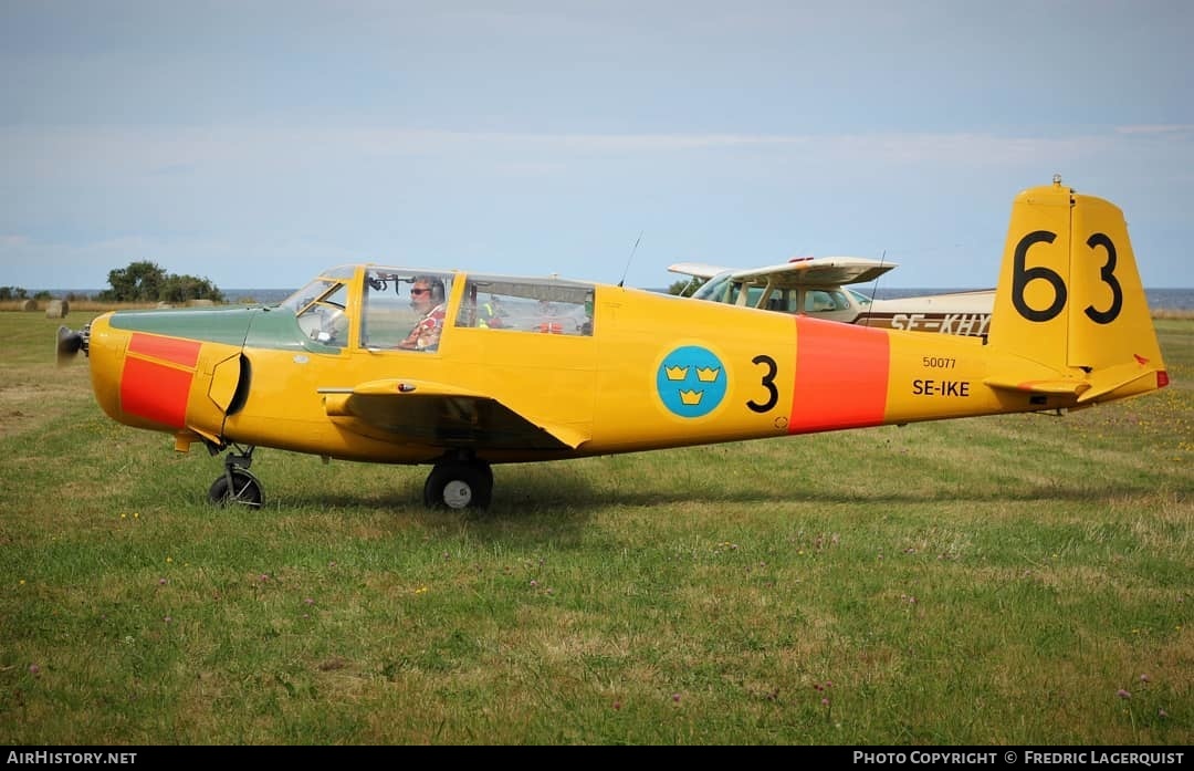 Aircraft Photo of SE-IKE | Saab 91B-2 Safir | Sweden - Air Force | AirHistory.net #621068