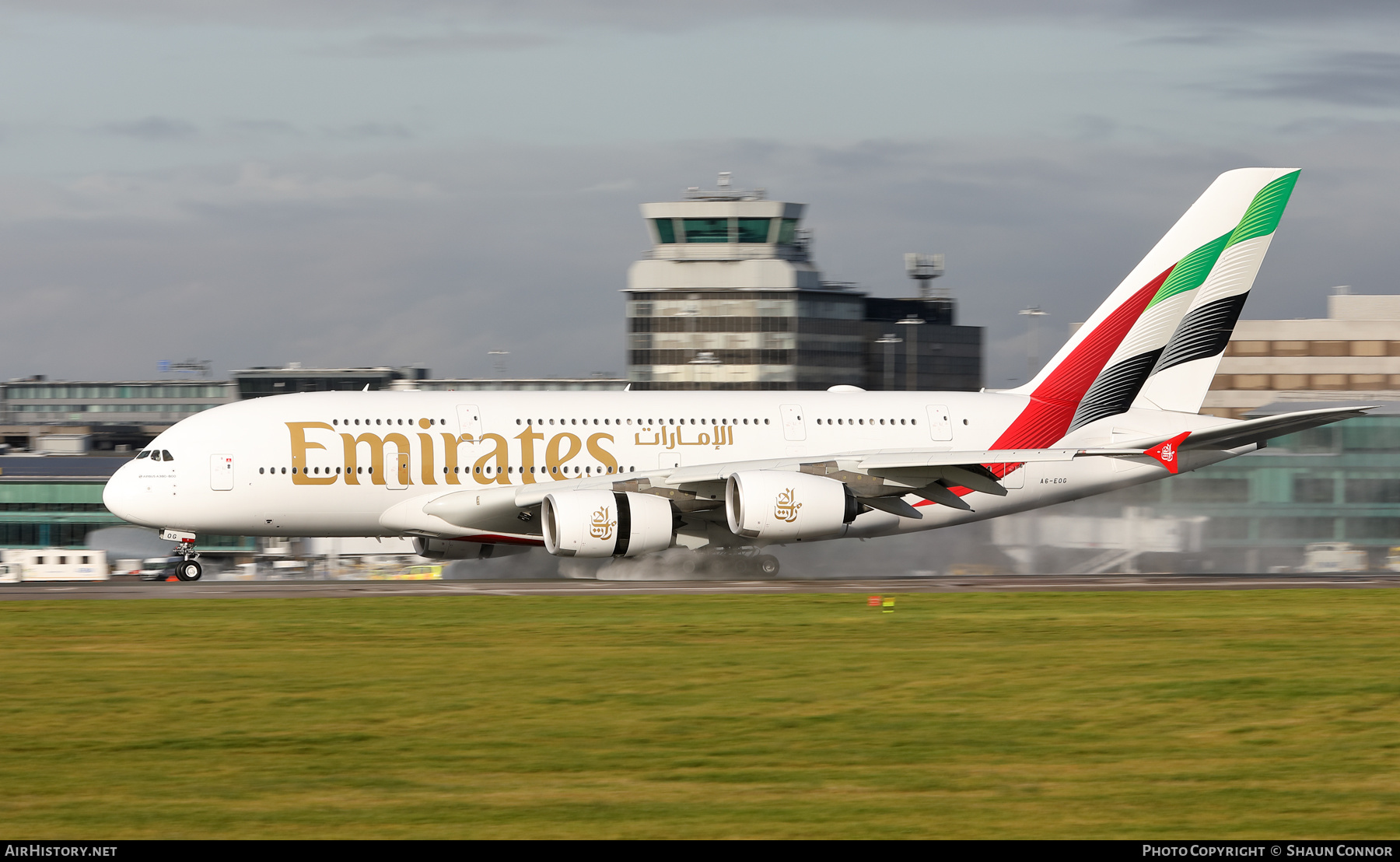 Aircraft Photo of A6-EOG | Airbus A380-861 | Emirates | AirHistory.net #621073