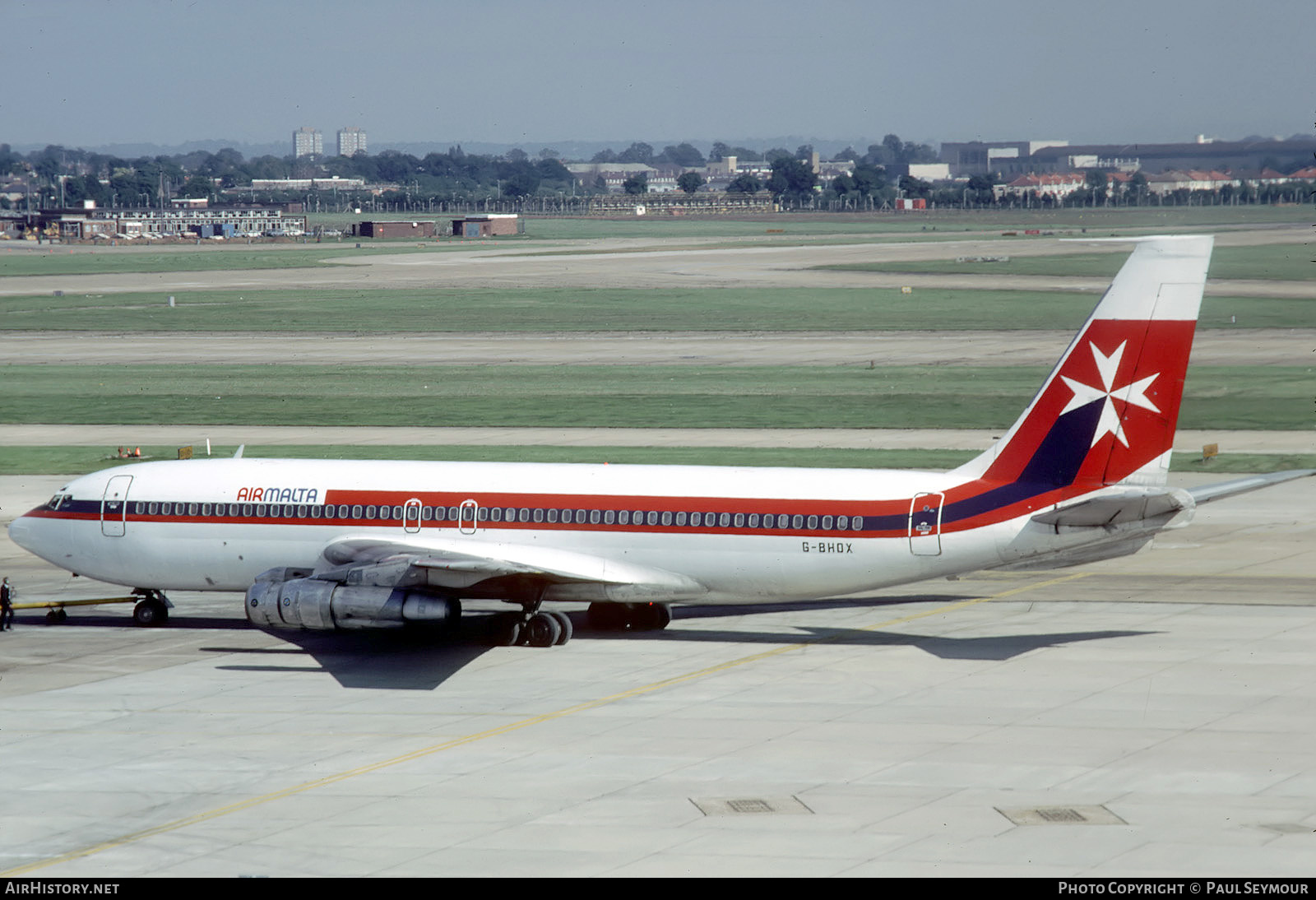 Aircraft Photo of G-BHOX | Boeing 707-123(B) | Air Malta | AirHistory.net #621088