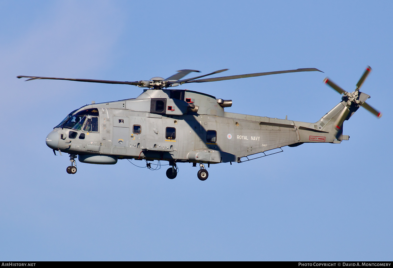 Aircraft Photo of ZH827 | EHI EH101-111 Merlin HM2 | UK - Navy | AirHistory.net #621098