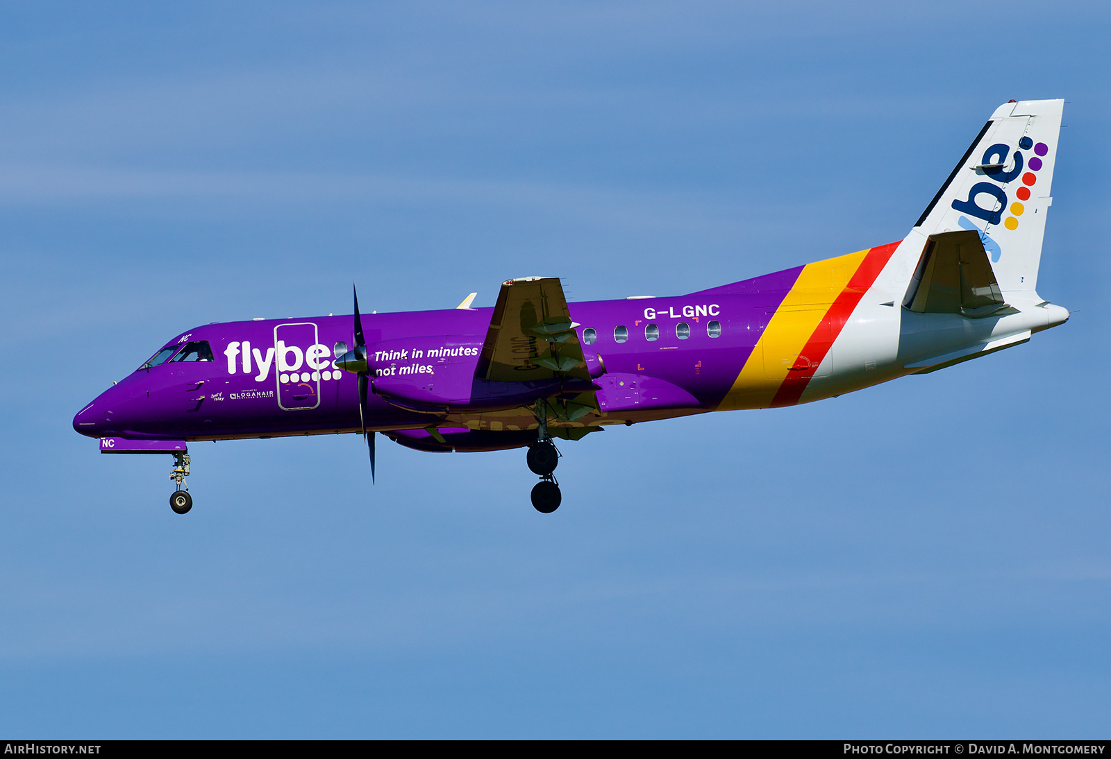 Aircraft Photo of G-LGNC | Saab 340B | Flybe | AirHistory.net #621109