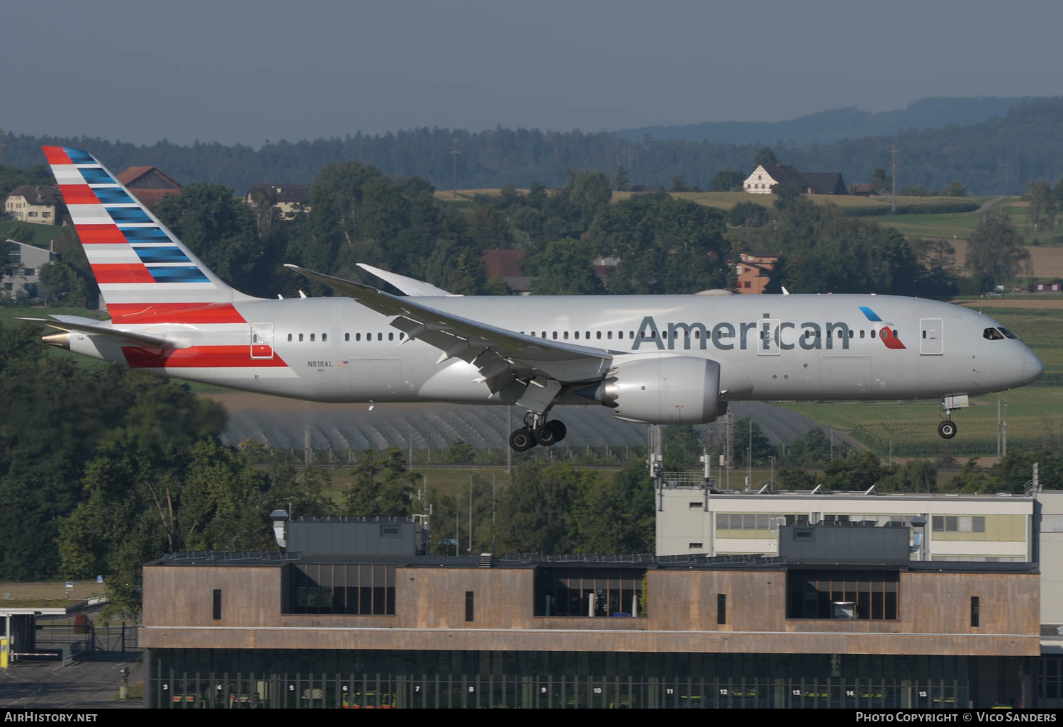 Aircraft Photo of N818AL | Boeing 787-8 Dreamliner | American Airlines | AirHistory.net #621119