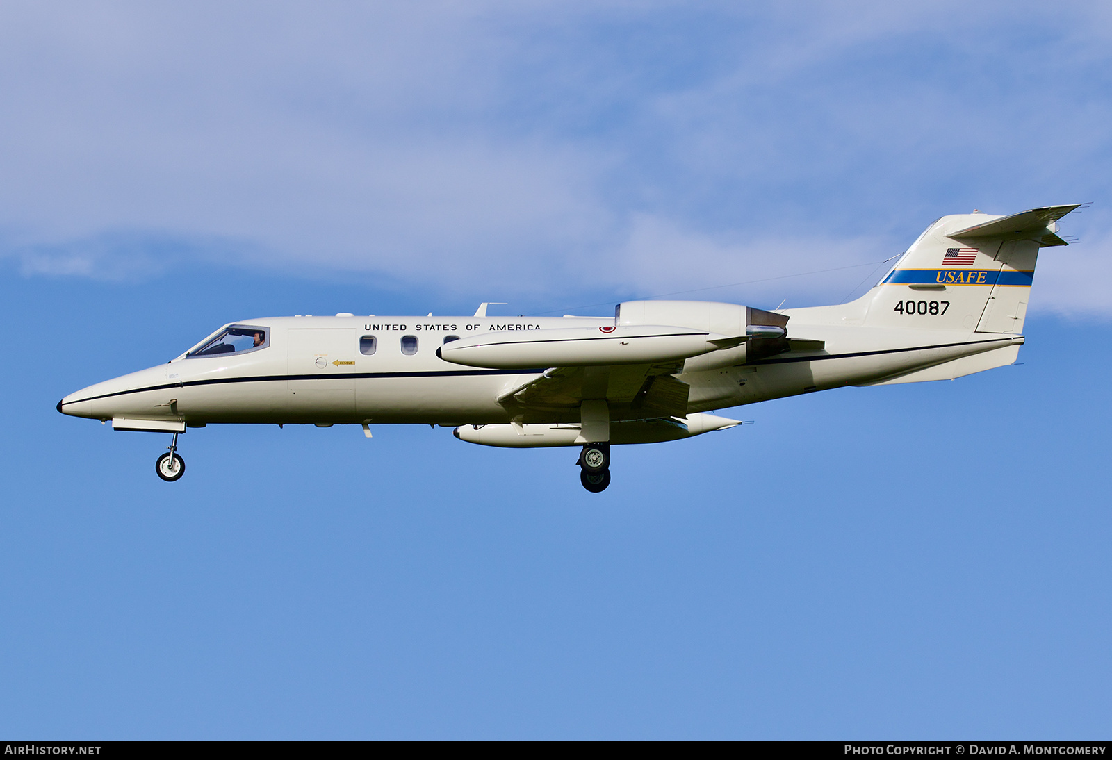 Aircraft Photo of 84-0087 / 40087 | Gates Learjet C-21A (35A) | USA - Air Force | AirHistory.net #621133