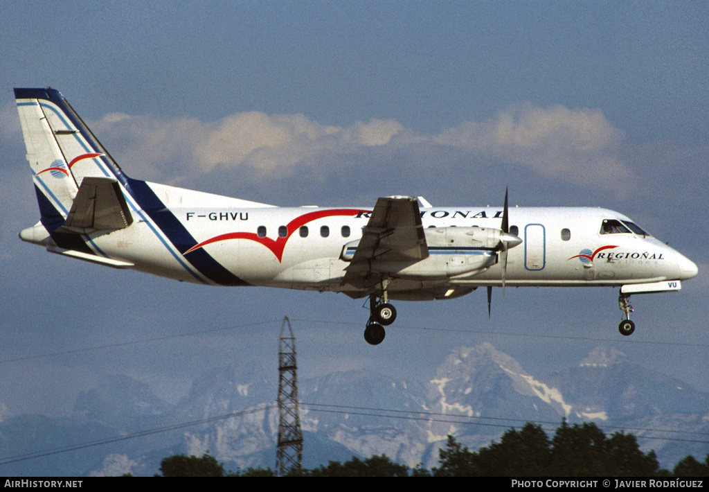 Aircraft Photo of F-GHVU | Saab 340B | Régional Airlines | AirHistory.net #621134