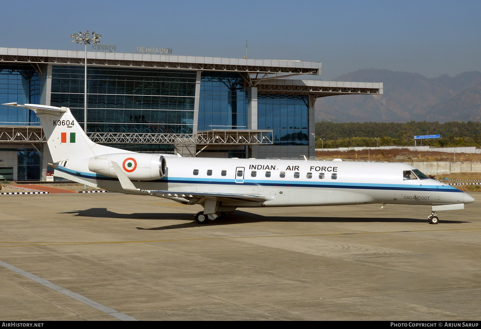 Aircraft Photo of K3604 | Embraer Legacy 600 (EMB-135BJ) | India - Air Force | AirHistory.net #621137