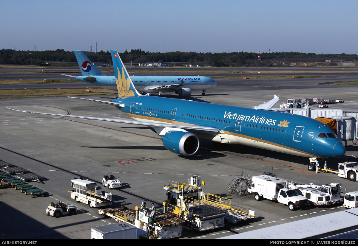 Aircraft Photo of VN-A865 | Boeing 787-9 Dreamliner | Vietnam Airlines | AirHistory.net #621142