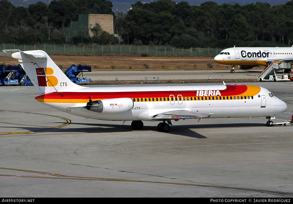 Aircraft Photo of EC-CTS | McDonnell Douglas DC-9-34CF | Iberia | AirHistory.net #621143