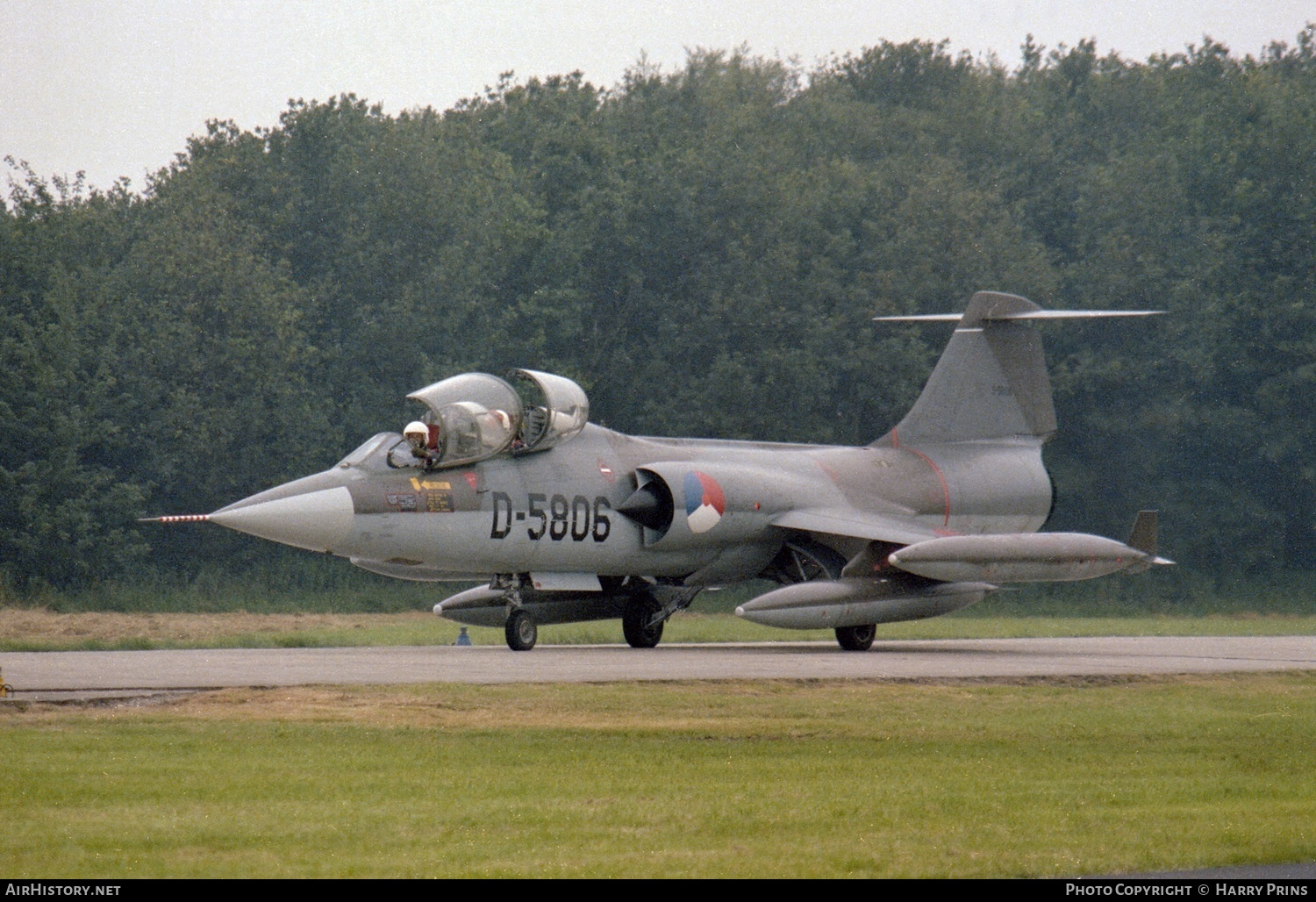 Aircraft Photo of D-5806 | Lockheed TF-104G Starfighter | Netherlands - Air Force | AirHistory.net #621149