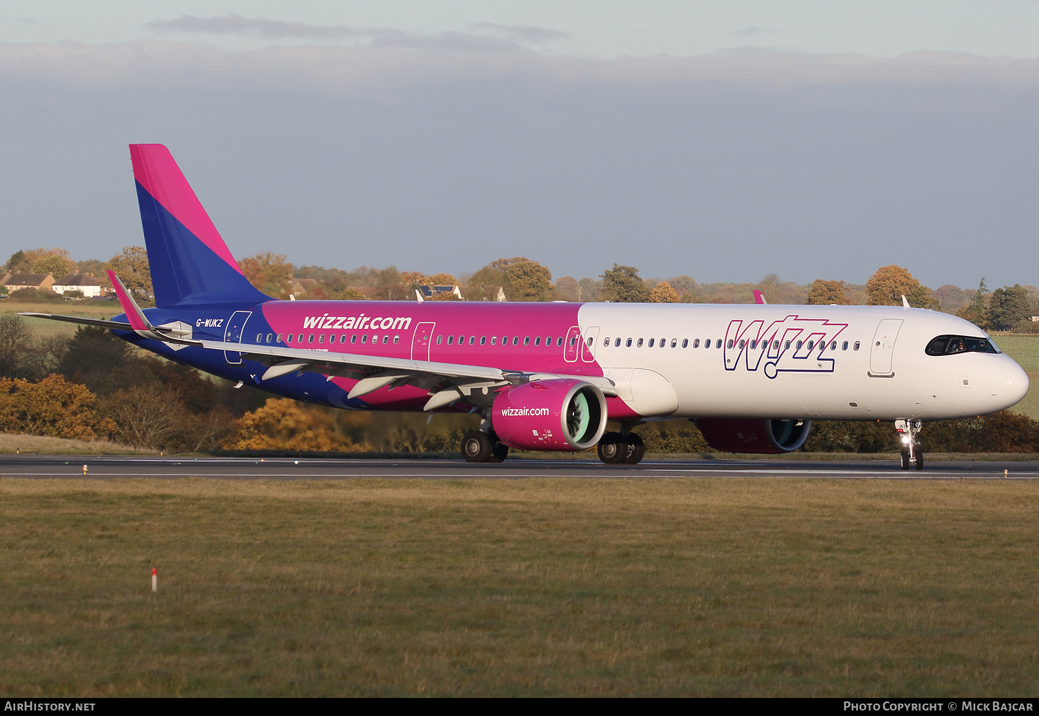 Aircraft Photo of G-WUKZ | Airbus A321-251NX | Wizz Air | AirHistory.net #621166