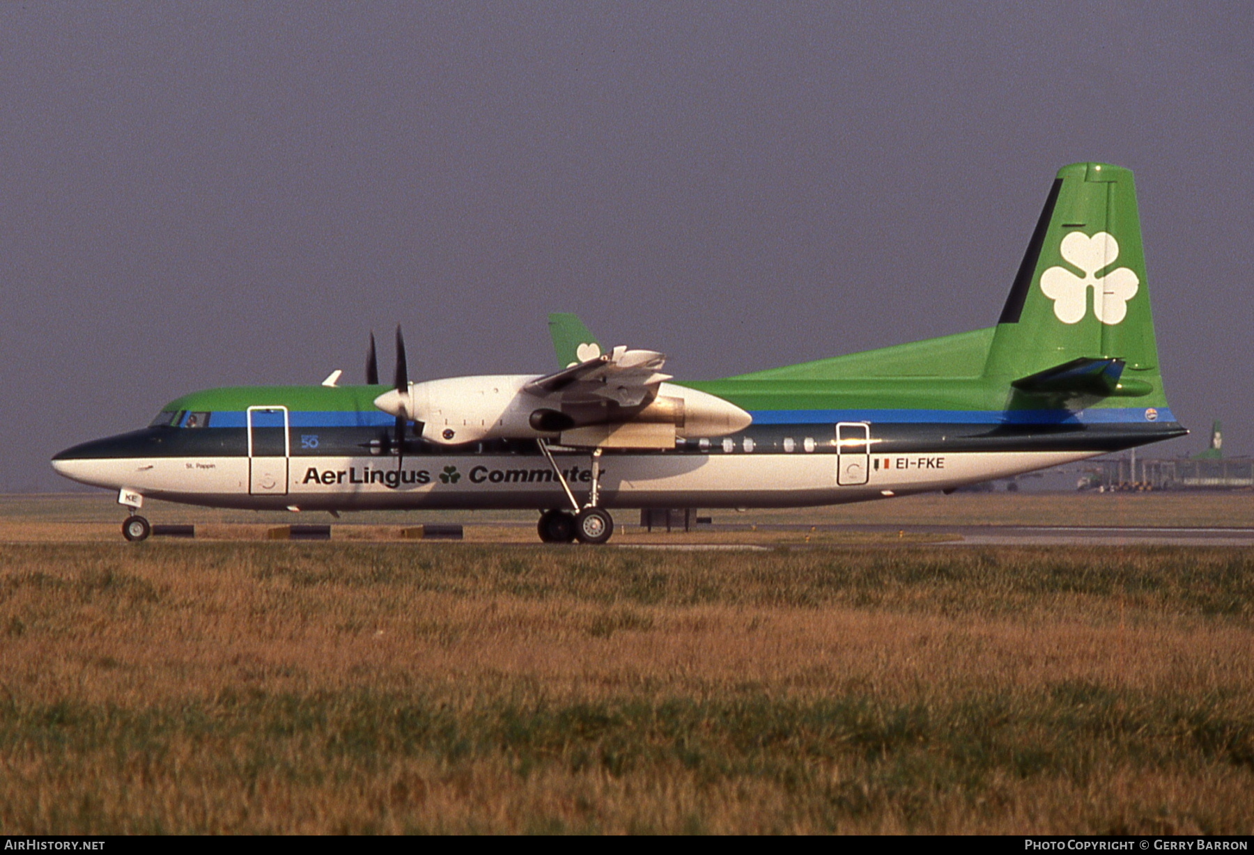 Aircraft Photo of EI-FKE | Fokker 50 | Aer Lingus Commuter | AirHistory.net #621169