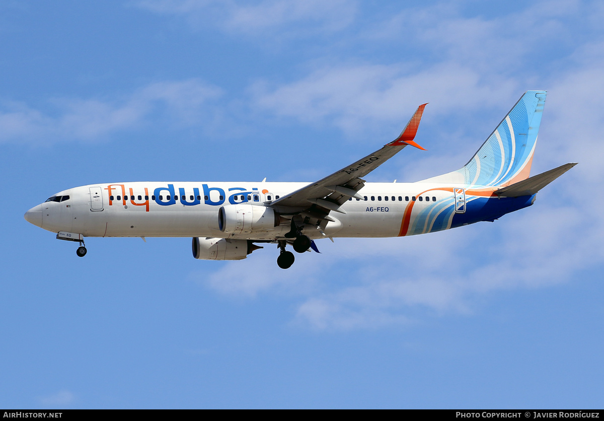Aircraft Photo of A6-FEQ | Boeing 737-8KN | Flydubai | AirHistory.net #621183