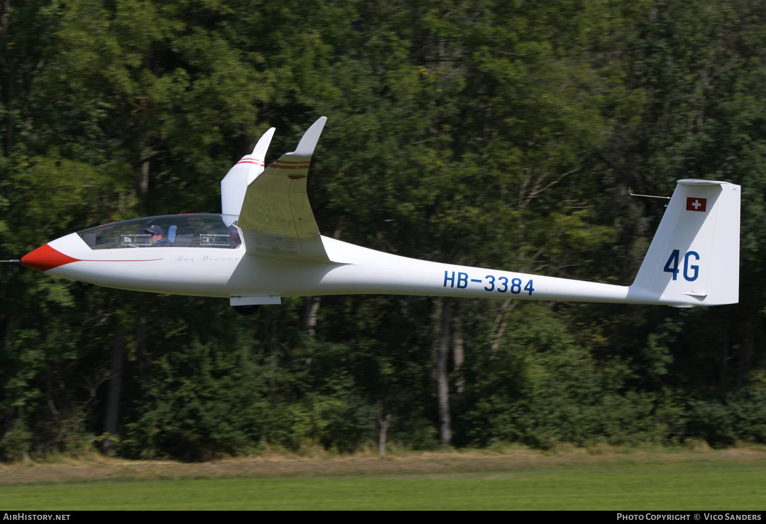 Aircraft Photo of HB-3384 | Schempp-Hirth Duo Discus | AirHistory.net #621193