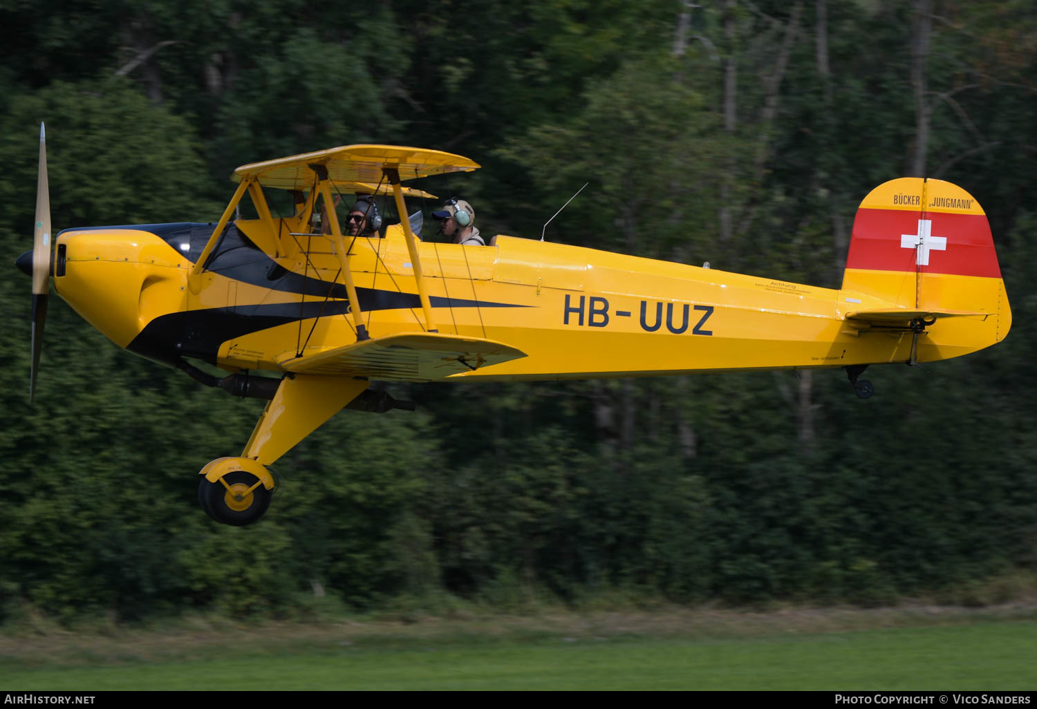Aircraft Photo of HB-UUZ | Bücker APM.131-150 Jungmann | AirHistory.net #621198