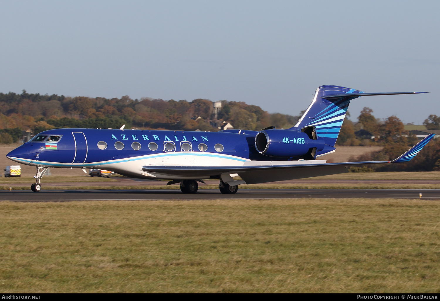 Aircraft Photo of 4K-AI88 | Gulfstream Aerospace G650 (G-VI) | Azerbaijan Government | AirHistory.net #621215