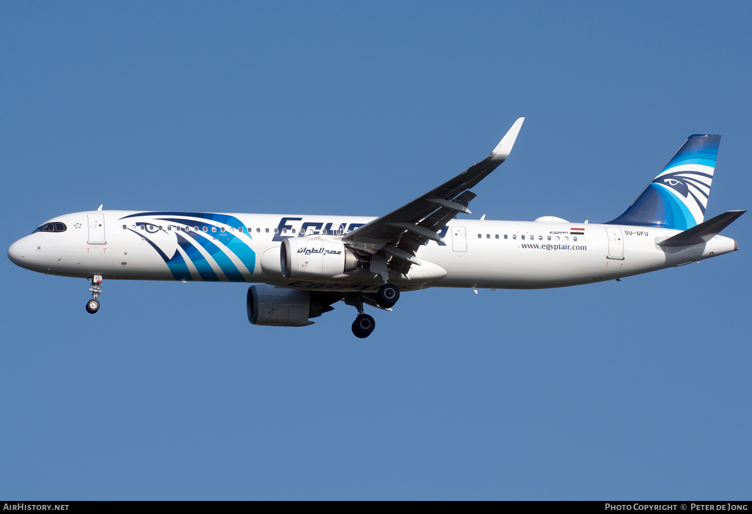 Aircraft Photo of SU-GFU | Airbus A321-251NX | EgyptAir | AirHistory.net #621220