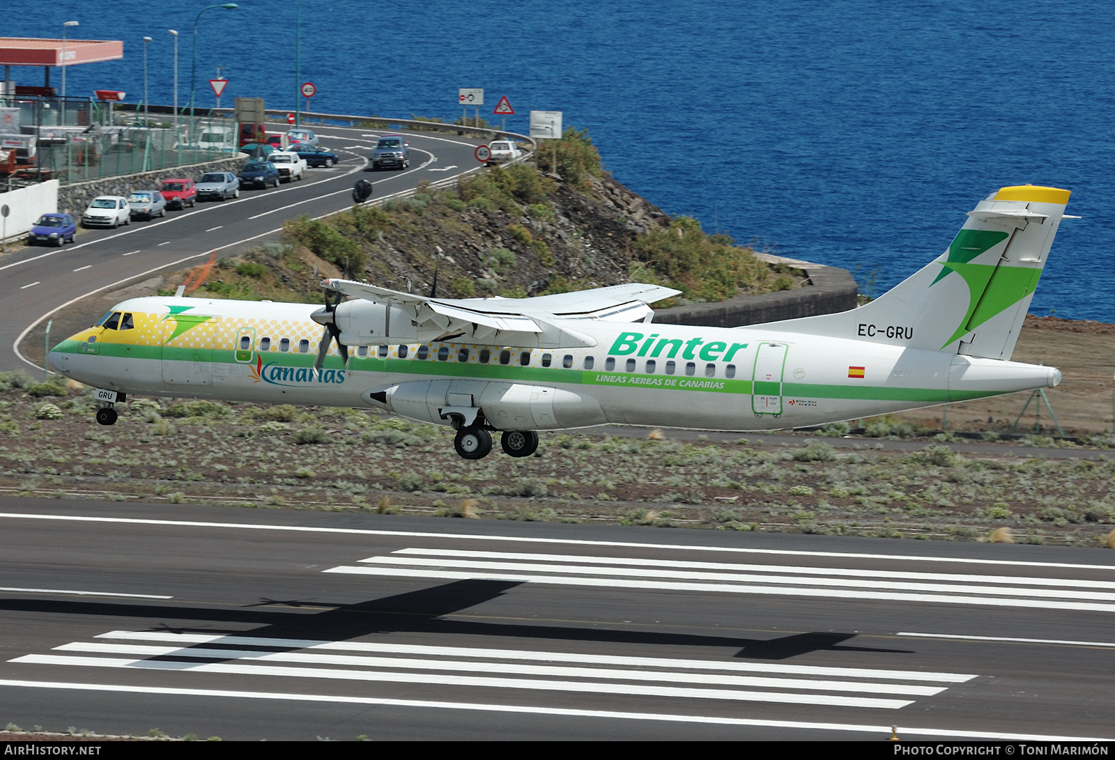 Aircraft Photo of EC-GRU | ATR ATR-72-202 | Binter Canarias | AirHistory.net #621226