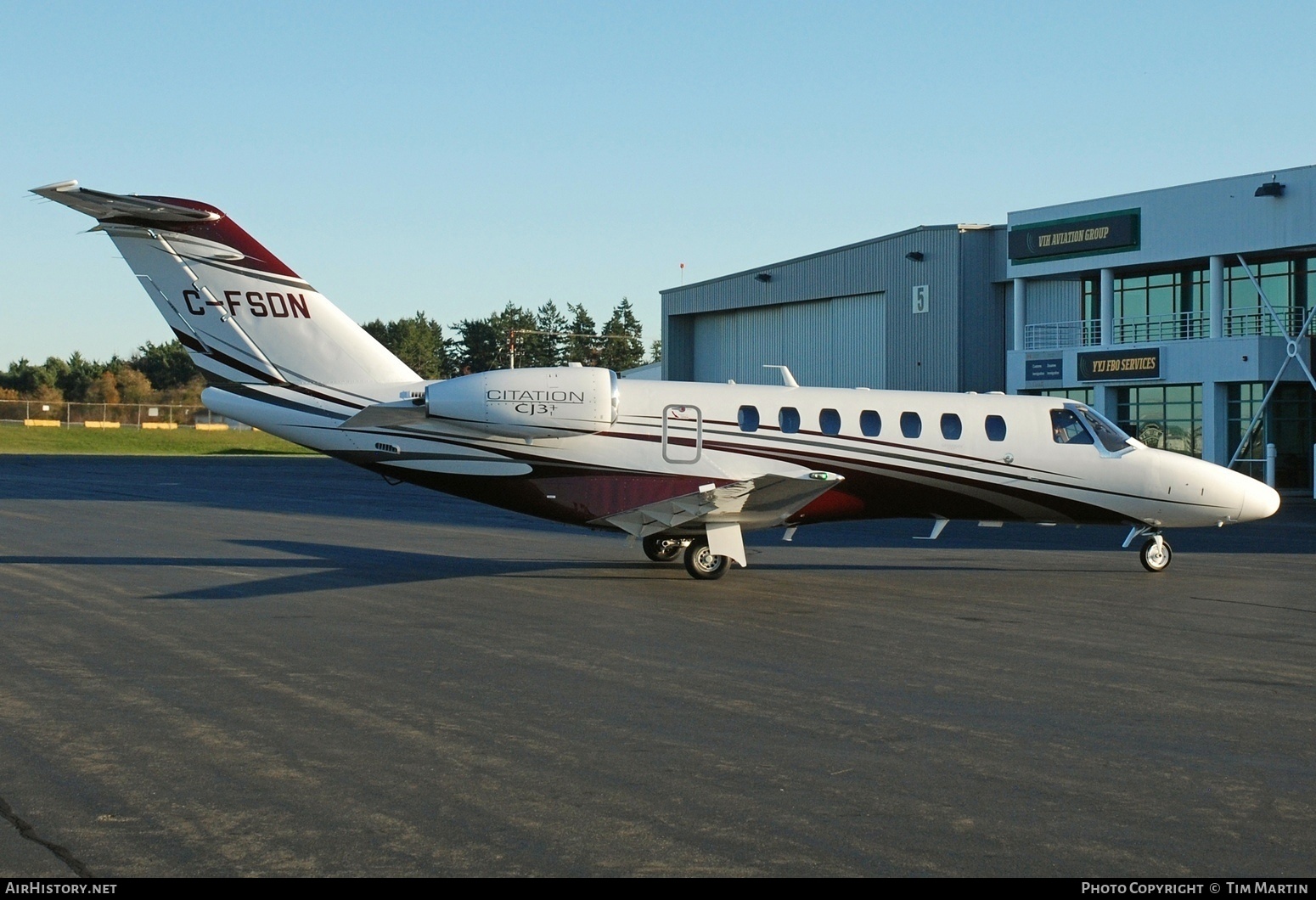 Aircraft Photo of C-FSDN | Cessna 525B CitationJet CJ3+ | AirHistory.net #621237