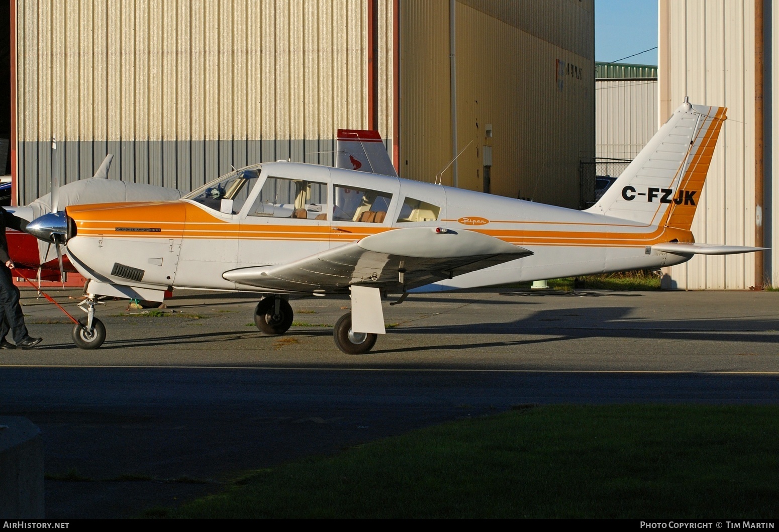 Aircraft Photo of C-FZJK | Piper PA-28R-180 Cherokee Arrow B | AirHistory.net #621242