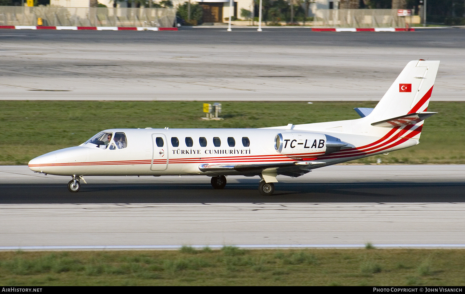 Aircraft Photo of TC-LAB | Cessna 560 Citation V | Turkey Government | AirHistory.net #621246