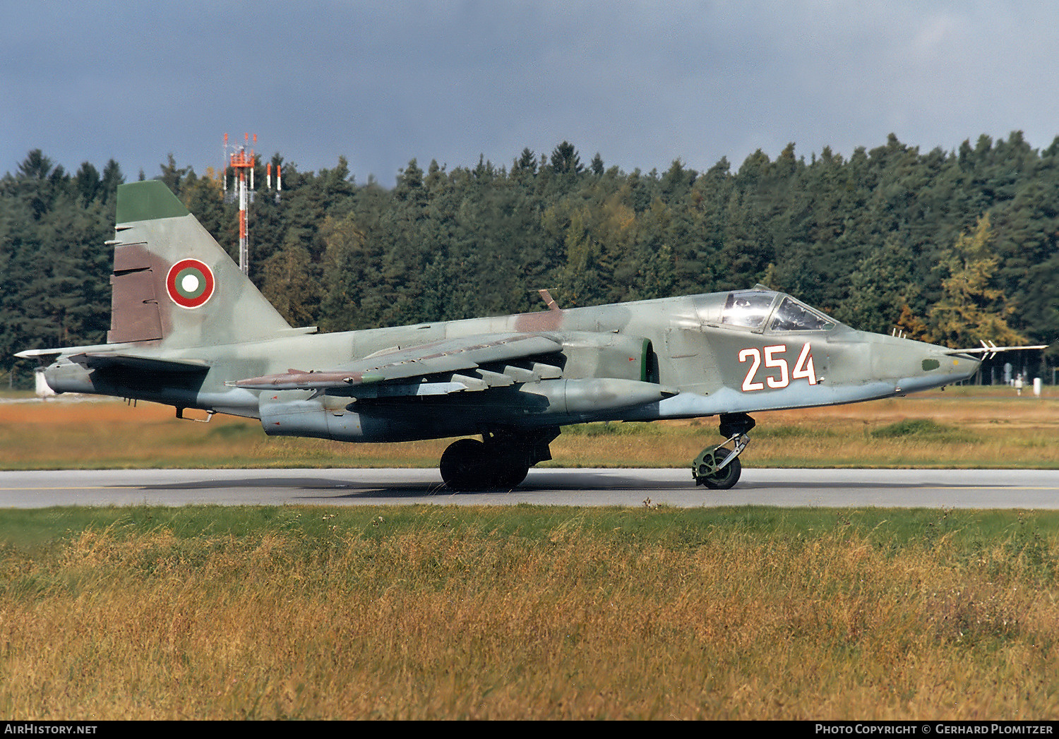 Aircraft Photo of 254 | Sukhoi Su-25K | Bulgaria - Air Force | AirHistory.net #621247