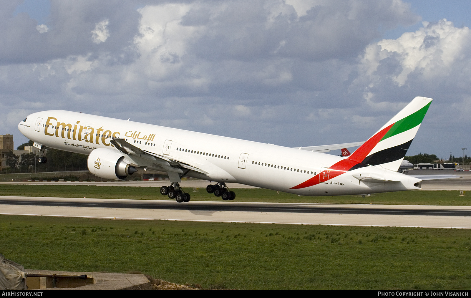 Aircraft Photo of A6-EGN | Boeing 777-31H/ER | Emirates | AirHistory.net #621269