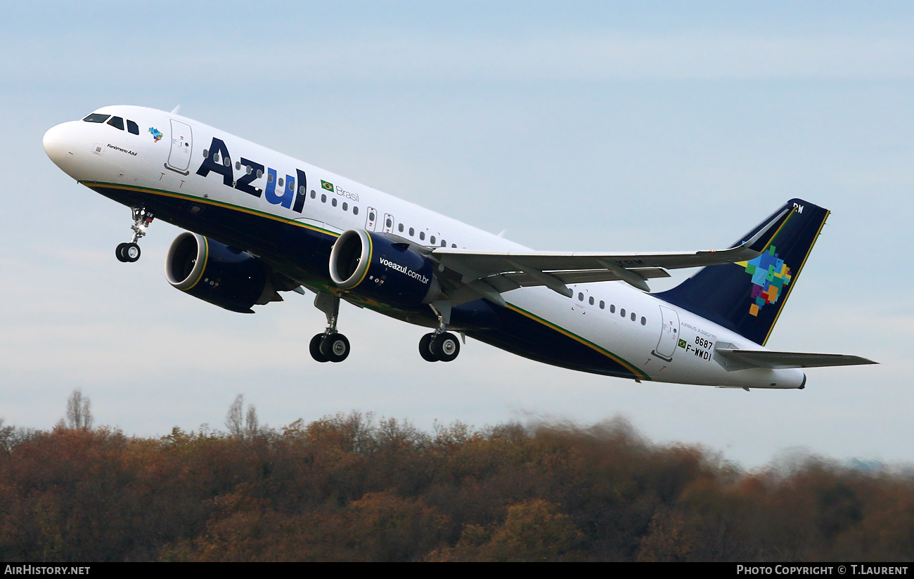 Aircraft Photo of F-WWDI | Airbus A320-251N | Azul Linhas Aéreas Brasileiras | AirHistory.net #621287