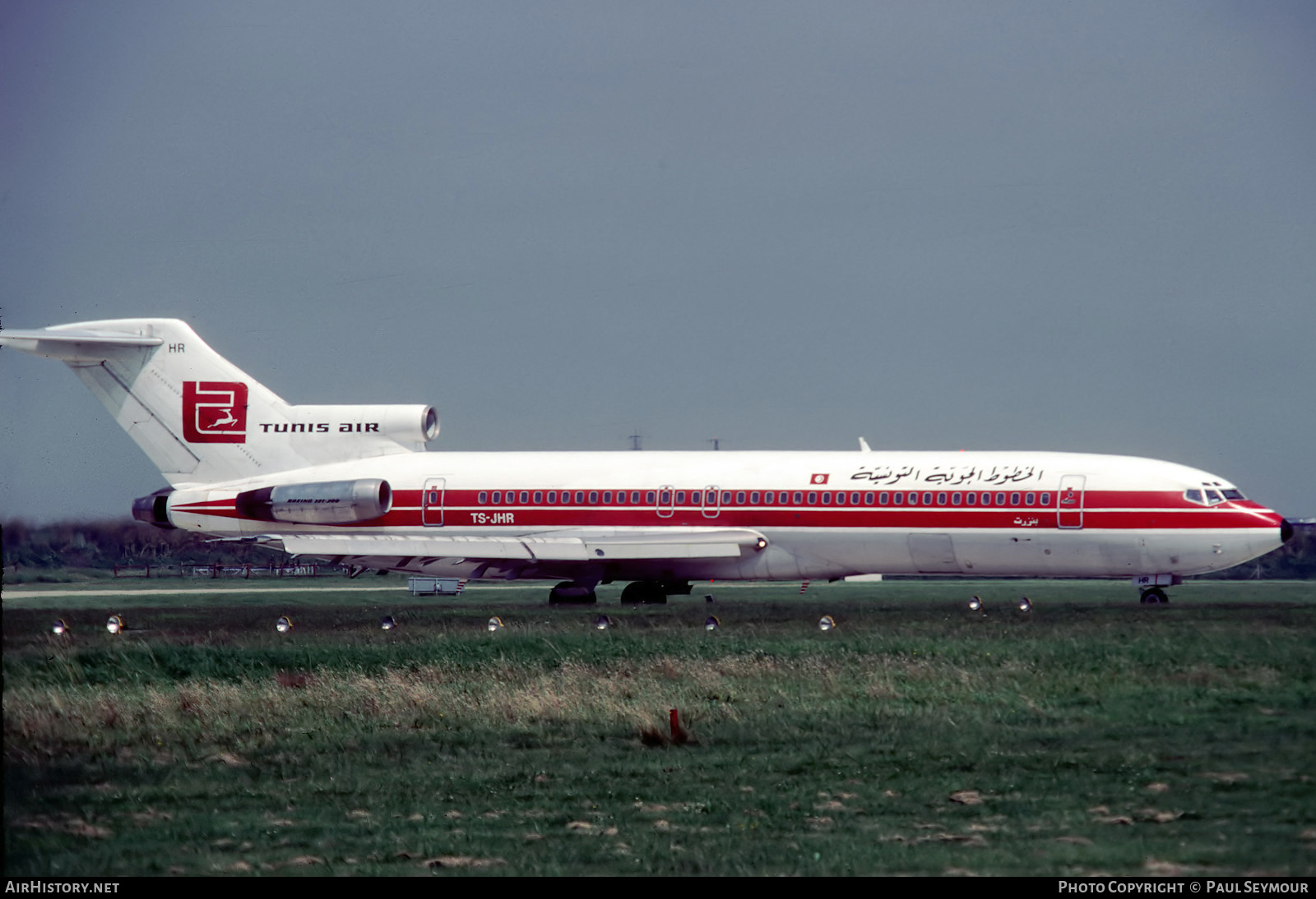 Aircraft Photo of TS-JHR | Boeing 727-2H3/Adv | Tunis Air | AirHistory.net #621293
