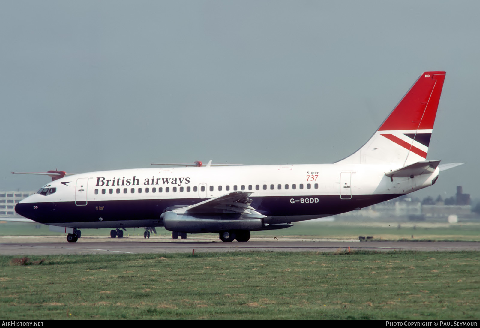 Aircraft Photo of G-BGDD | Boeing 737-236/Adv | British Airways | AirHistory.net #621300