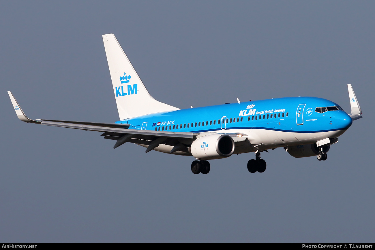 Aircraft Photo of PH-BGK | Boeing 737-7K2 | KLM - Royal Dutch Airlines | AirHistory.net #621305