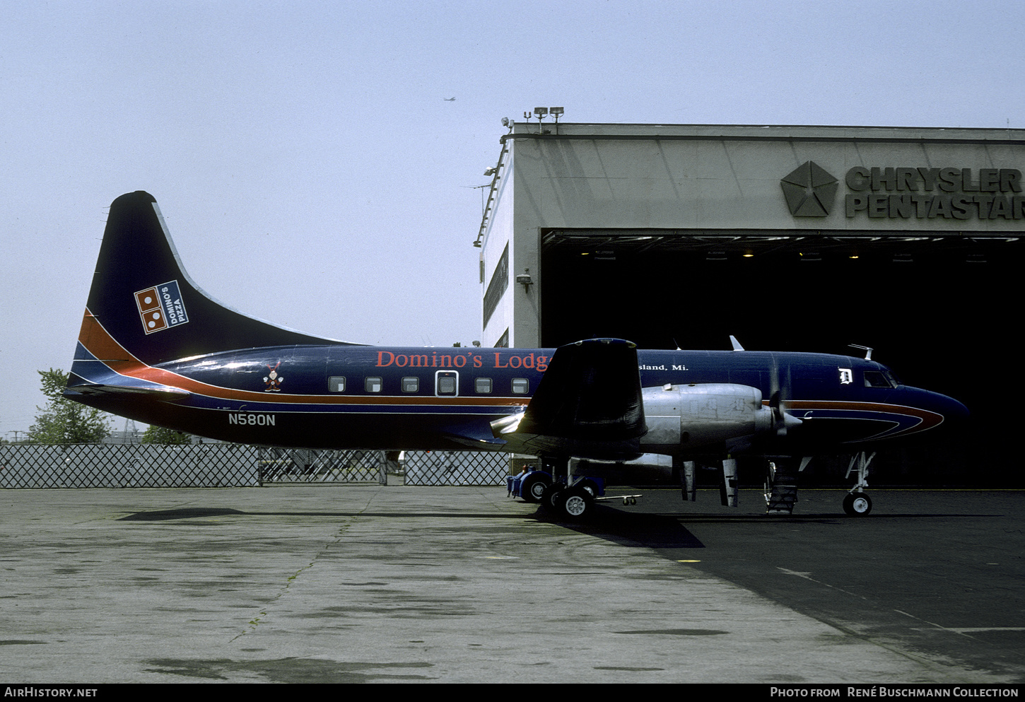 Aircraft Photo of N580N | Convair 580 | Domino's Pizza | AirHistory.net #621312
