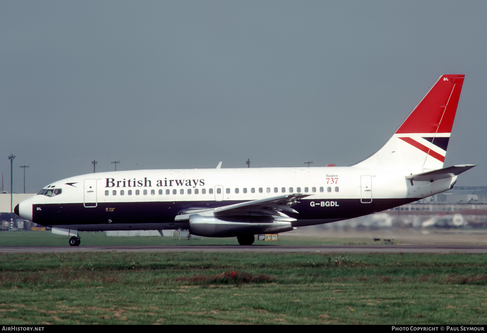 Aircraft Photo of G-BGDL | Boeing 737-236/Adv | British Airways | AirHistory.net #621316