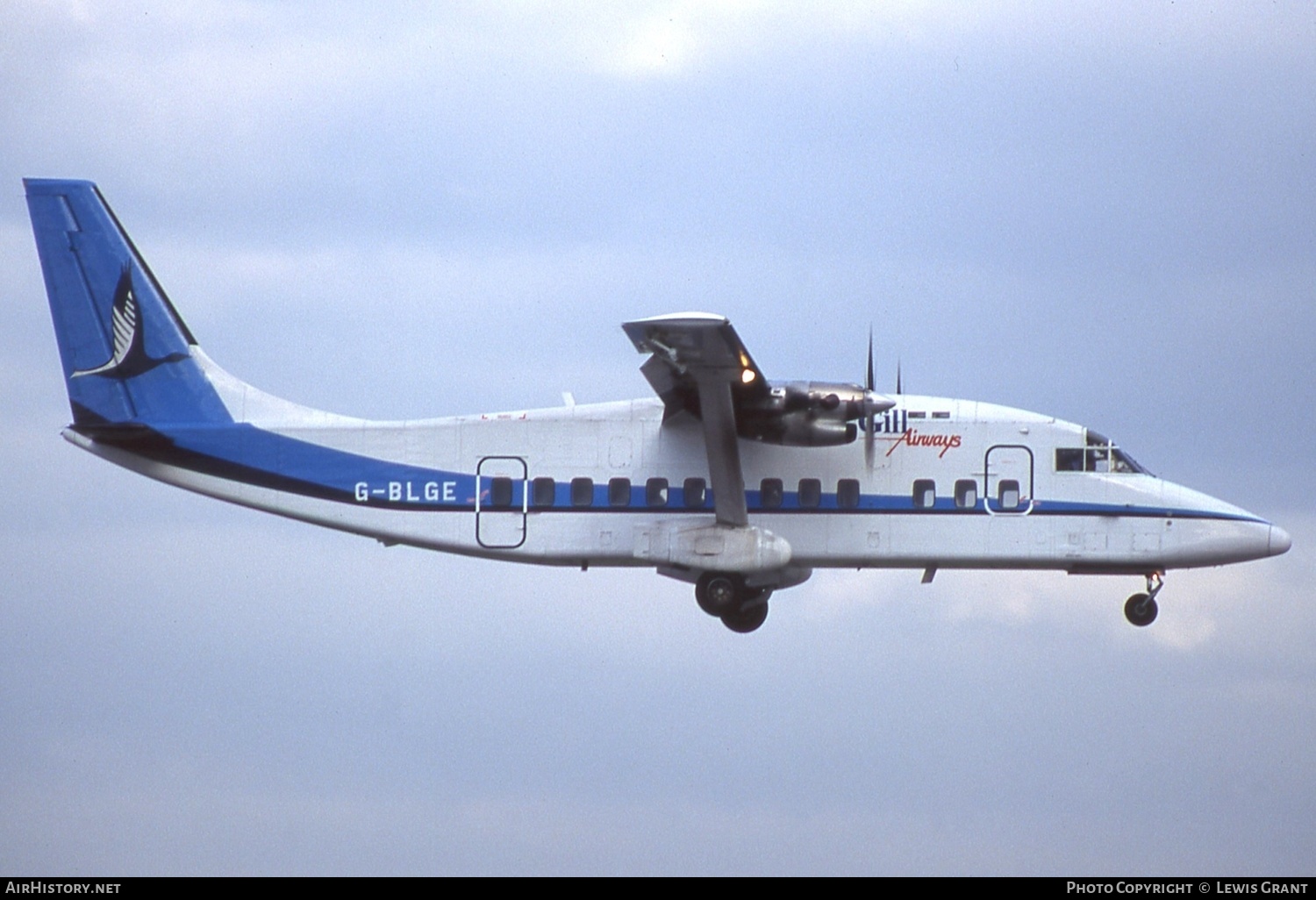 Aircraft Photo of G-BLGE | Short 360-100 | Gill Airways | AirHistory.net #621327