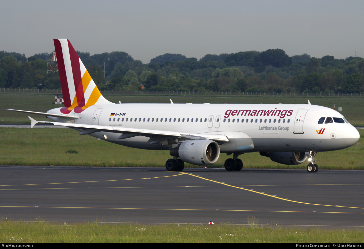 Aircraft Photo of D-AIQK | Airbus A320-211 | Germanwings | AirHistory.net #621333
