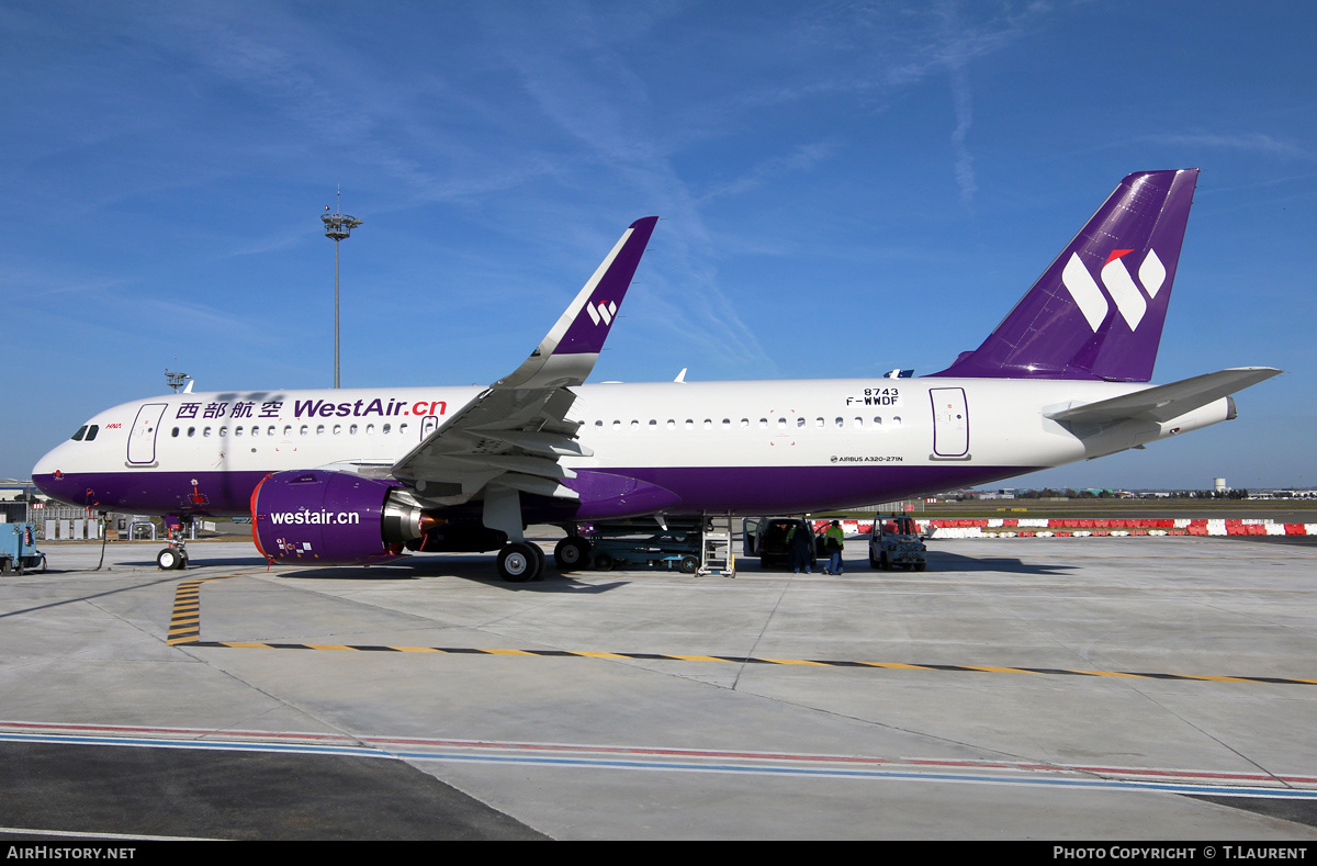 Aircraft Photo of F-WWDF | Airbus A320-271N | West Air | AirHistory.net #621348