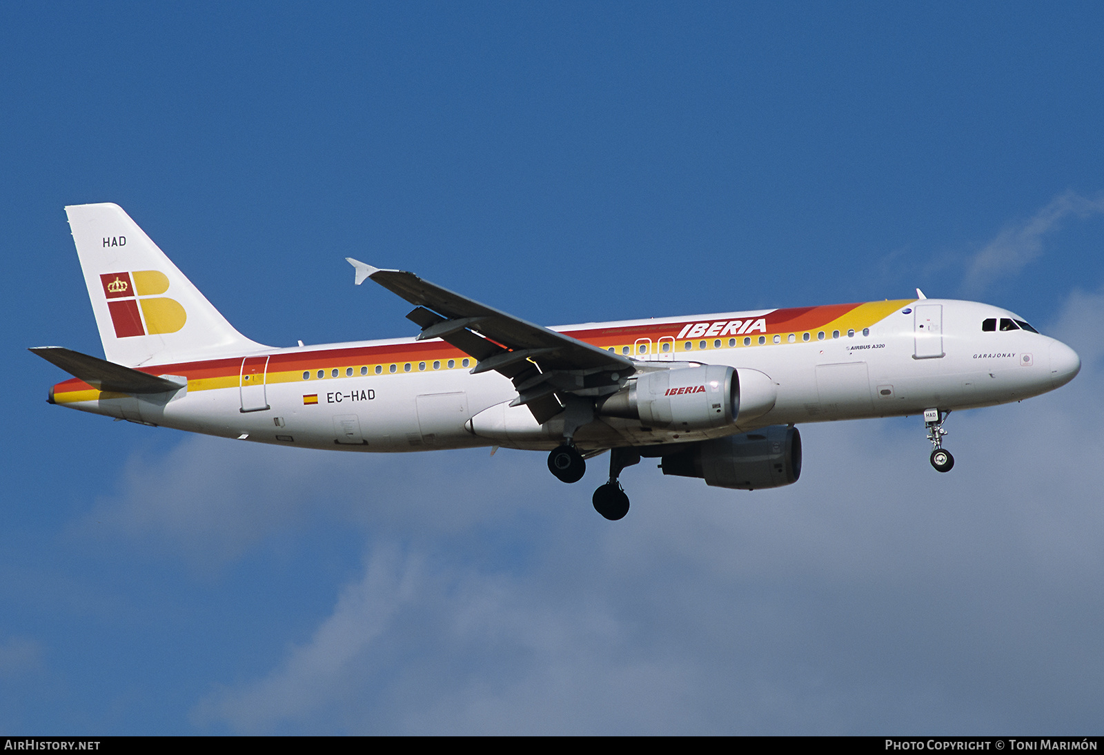 Aircraft Photo of EC-HAD | Airbus A320-214 | Iberia | AirHistory.net #621355