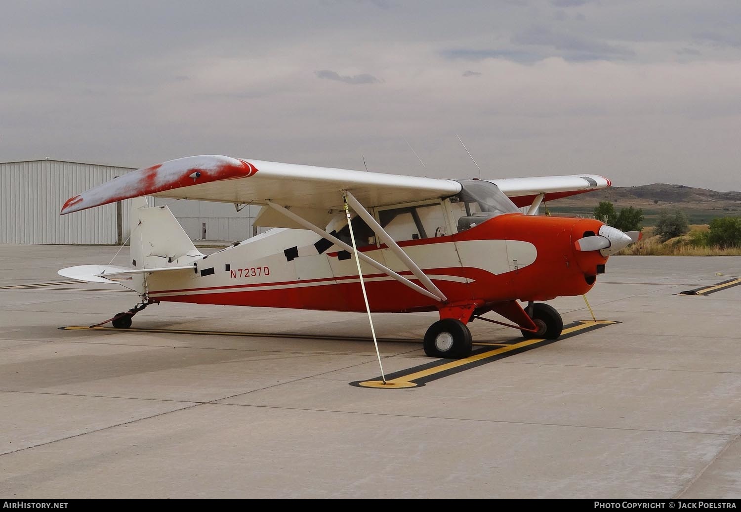 Aircraft Photo of N7237D | Piper PA-22-150 | AirHistory.net #621372