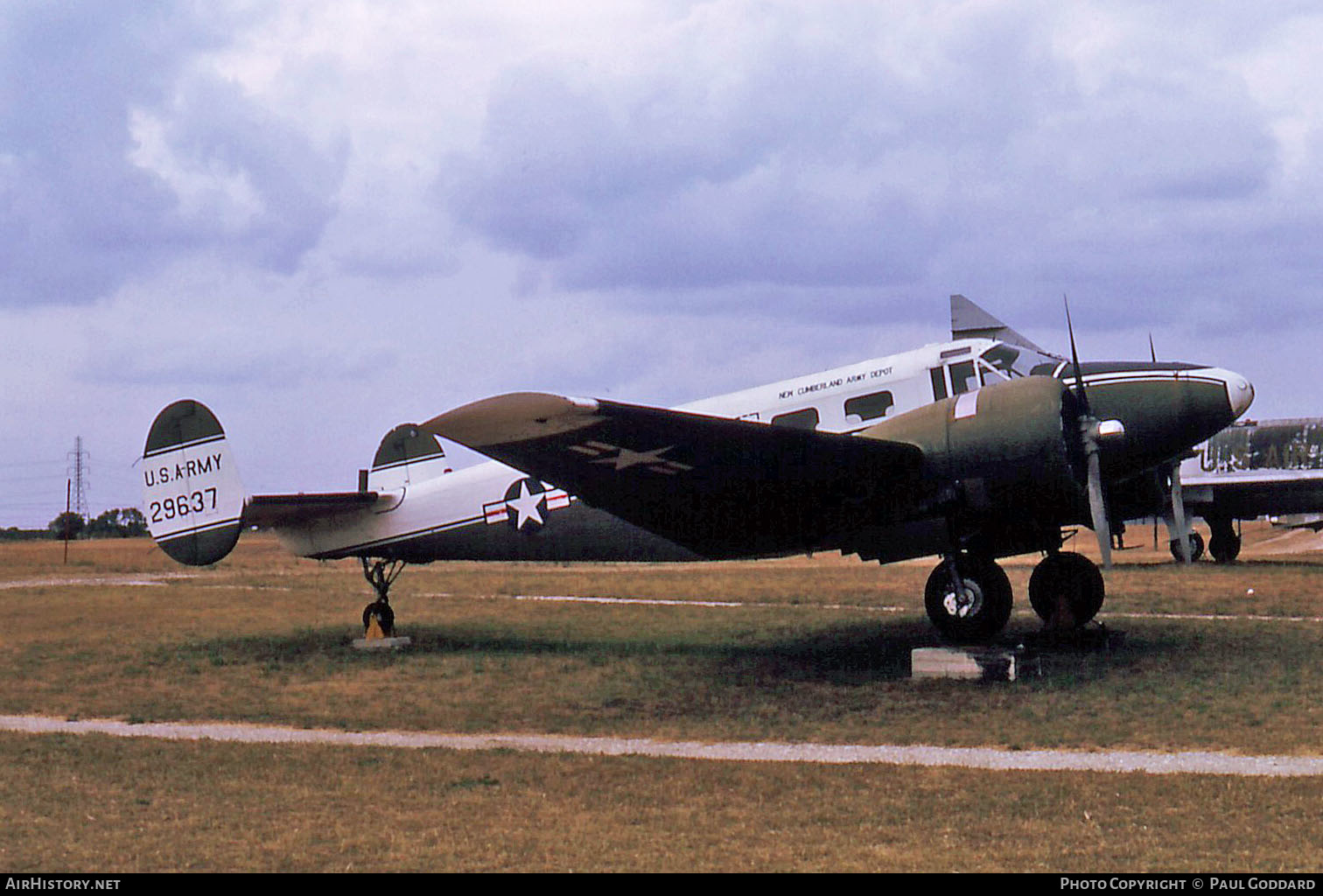 Aircraft Photo of 29637 | Beech UC-45J Expeditor | USA - Army | AirHistory.net #621385