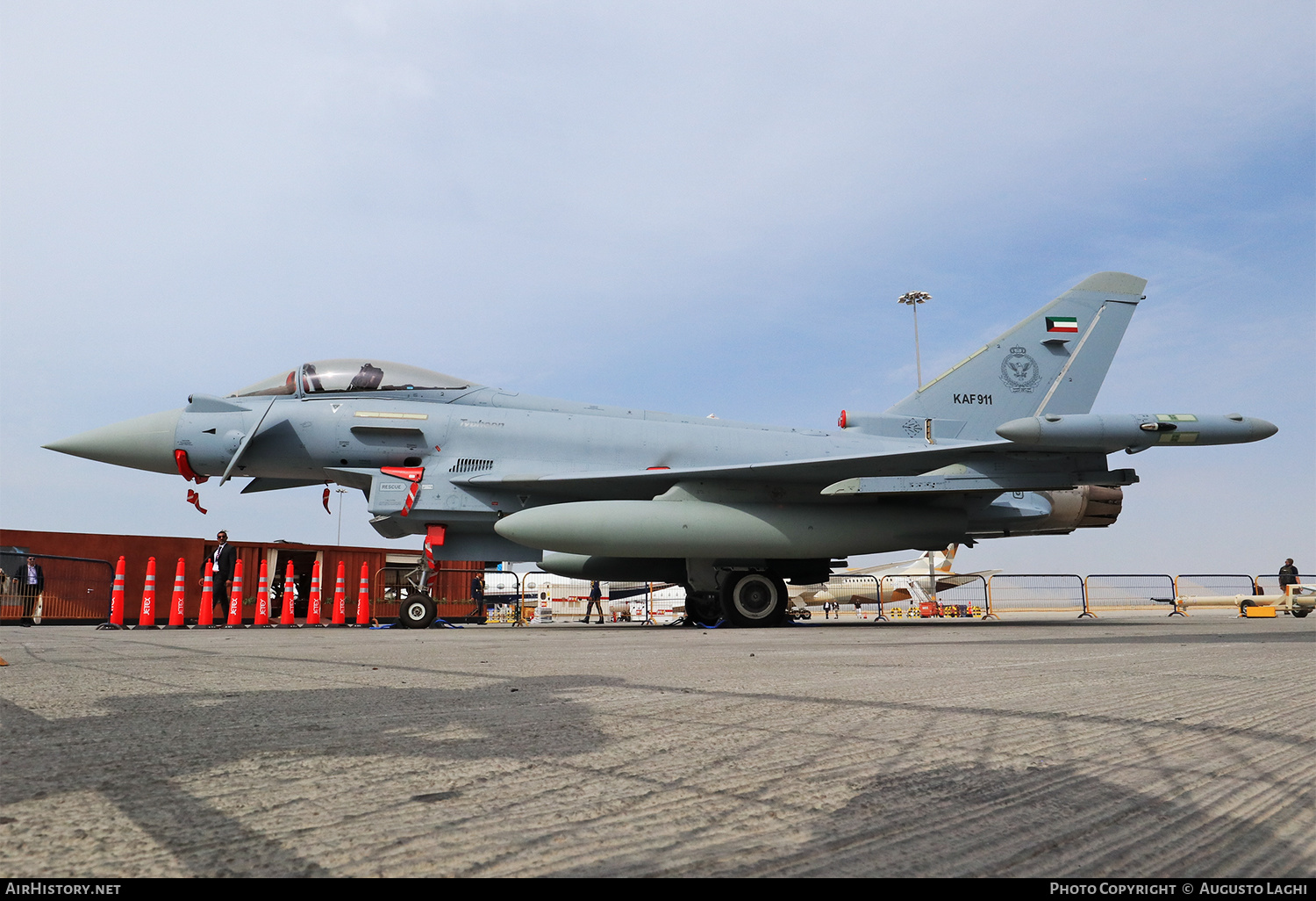 Aircraft Photo of KAF911 | Eurofighter EF-2000 Typhoon S | Kuwait - Air Force | AirHistory.net #621394