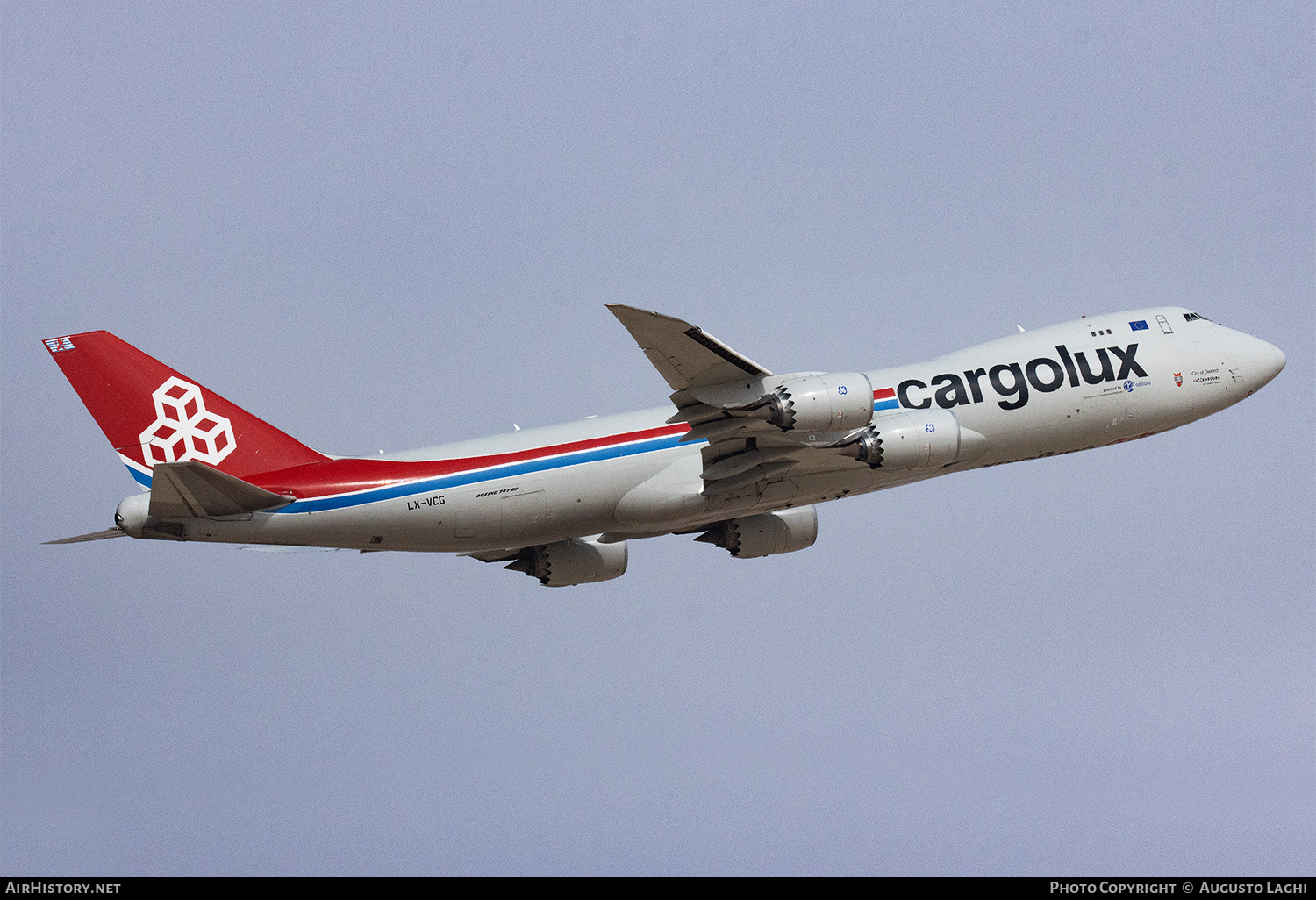 Aircraft Photo of LX-VCG | Boeing 747-8R7F/SCD | Cargolux | AirHistory.net #621395