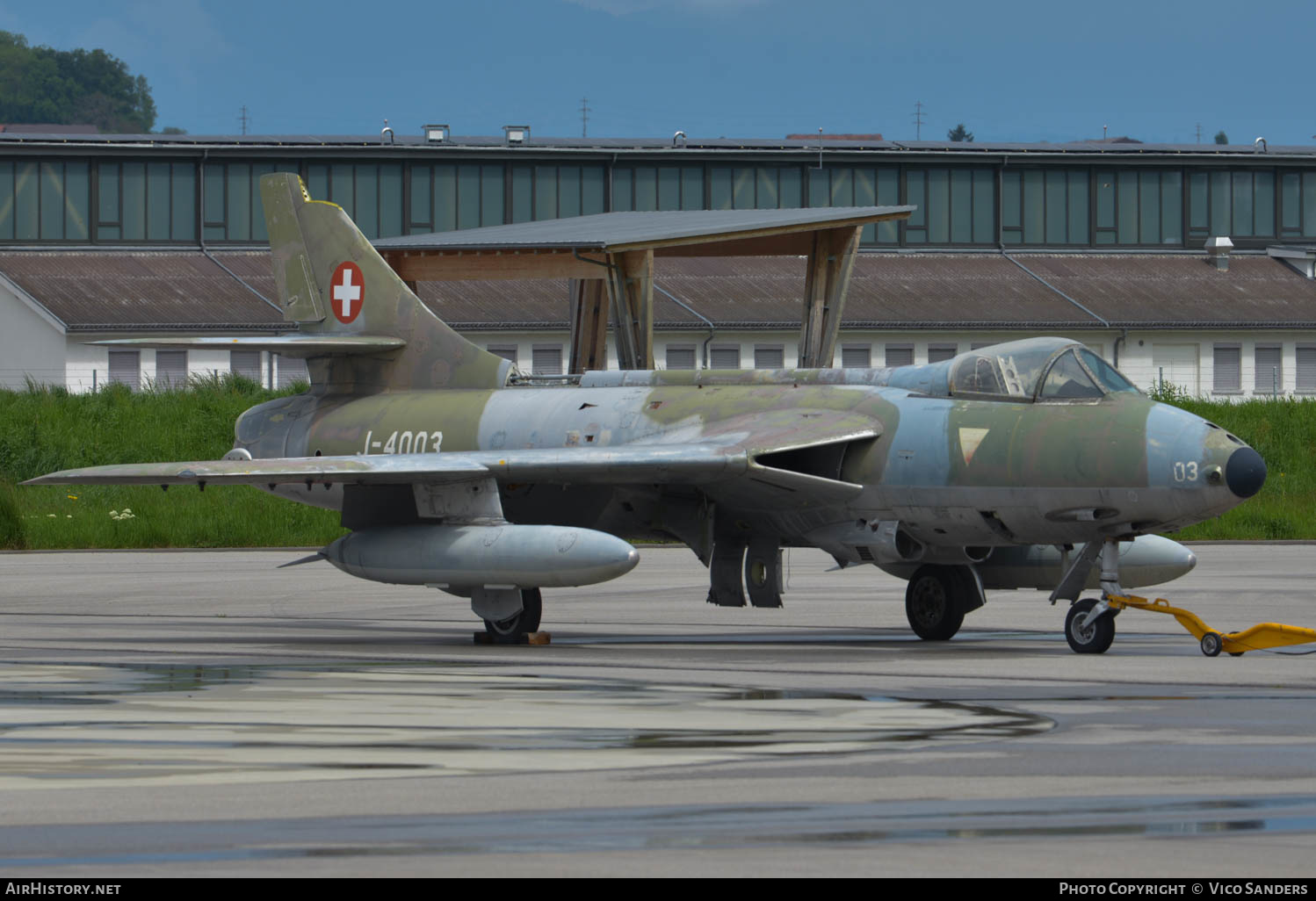 Aircraft Photo of J-4003 | Hawker Hunter F58 | Switzerland - Air Force | AirHistory.net #621405