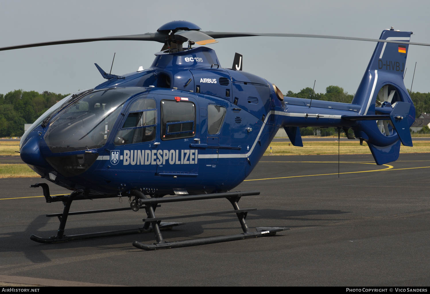 Aircraft Photo of D-HVBJ | Eurocopter EC-135T-1 | Bundespolizei | AirHistory.net #621416