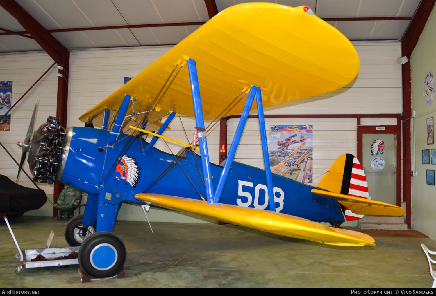 Aircraft Photo of F-AZIC | Boeing A75N1 Kaydet | USA - Air Force | AirHistory.net #621427