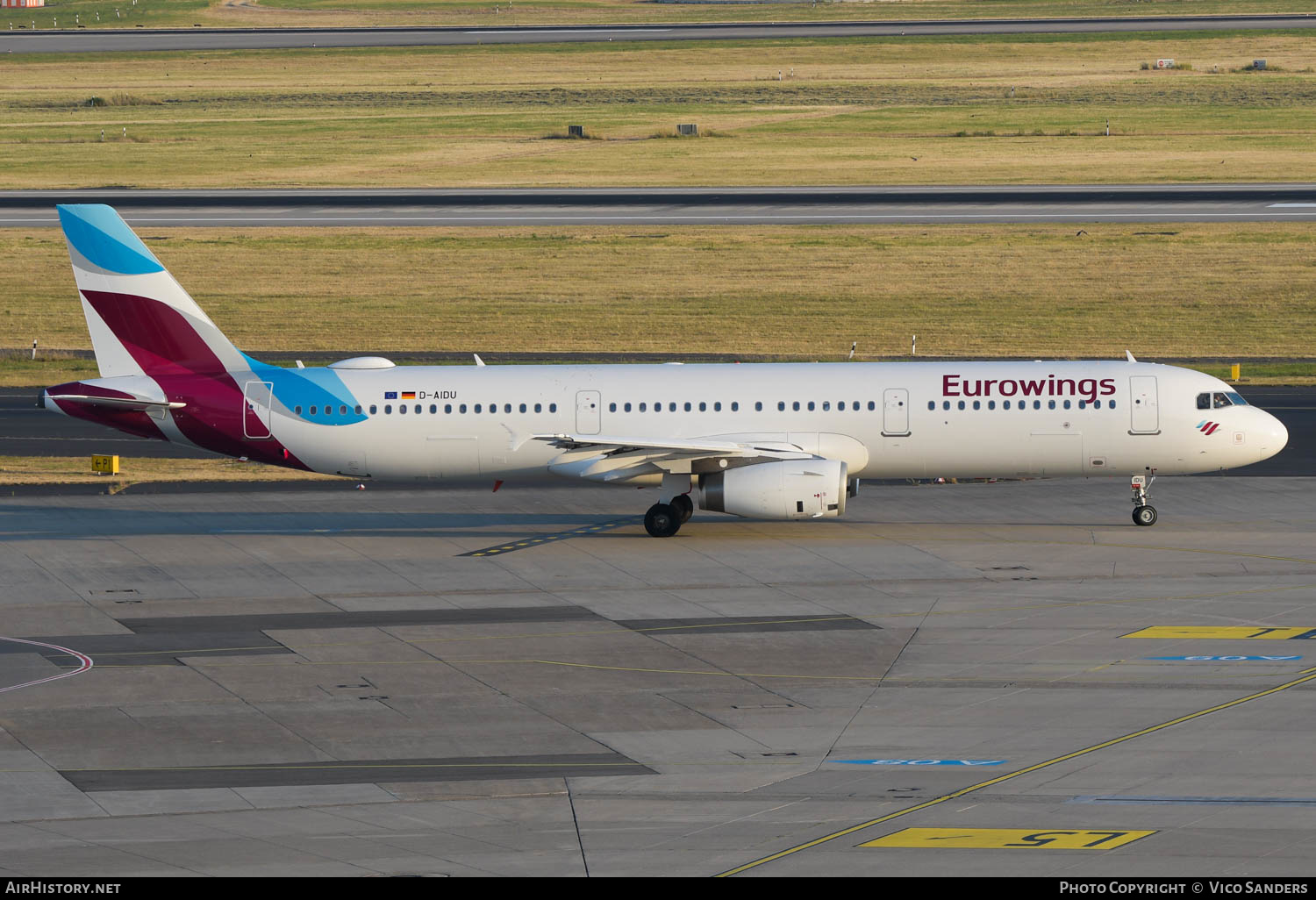 Aircraft Photo of D-AIDU | Airbus A321-231 | Eurowings | AirHistory.net #621431