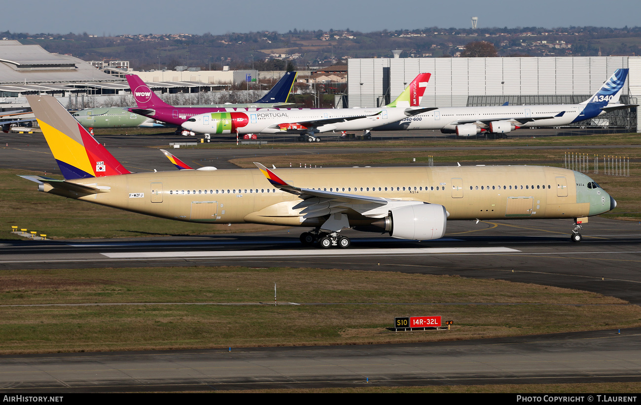 Aircraft Photo of F-WZFJ | Airbus A350-941 | Asiana Airlines | AirHistory.net #621440