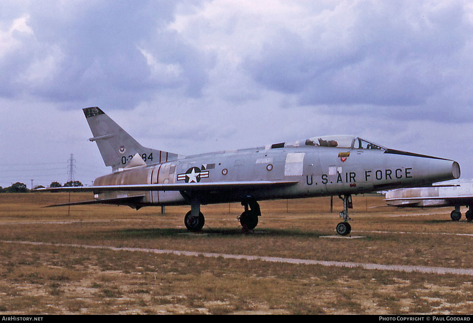 Aircraft Photo of 53-1684 / 0-31684 | North American F-100C Super Sabre | USA - Air Force | AirHistory.net #621454