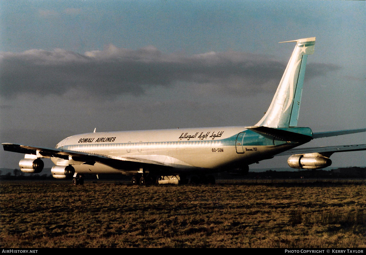 Aircraft Photo of 6O-SBM | Boeing 707-338C | Somali Airlines | AirHistory.net #621455