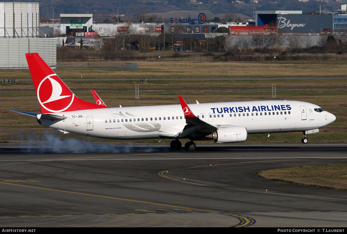 Aircraft Photo of TC-JHL | Boeing 737-8F2 | Turkish Airlines | AirHistory.net #621459