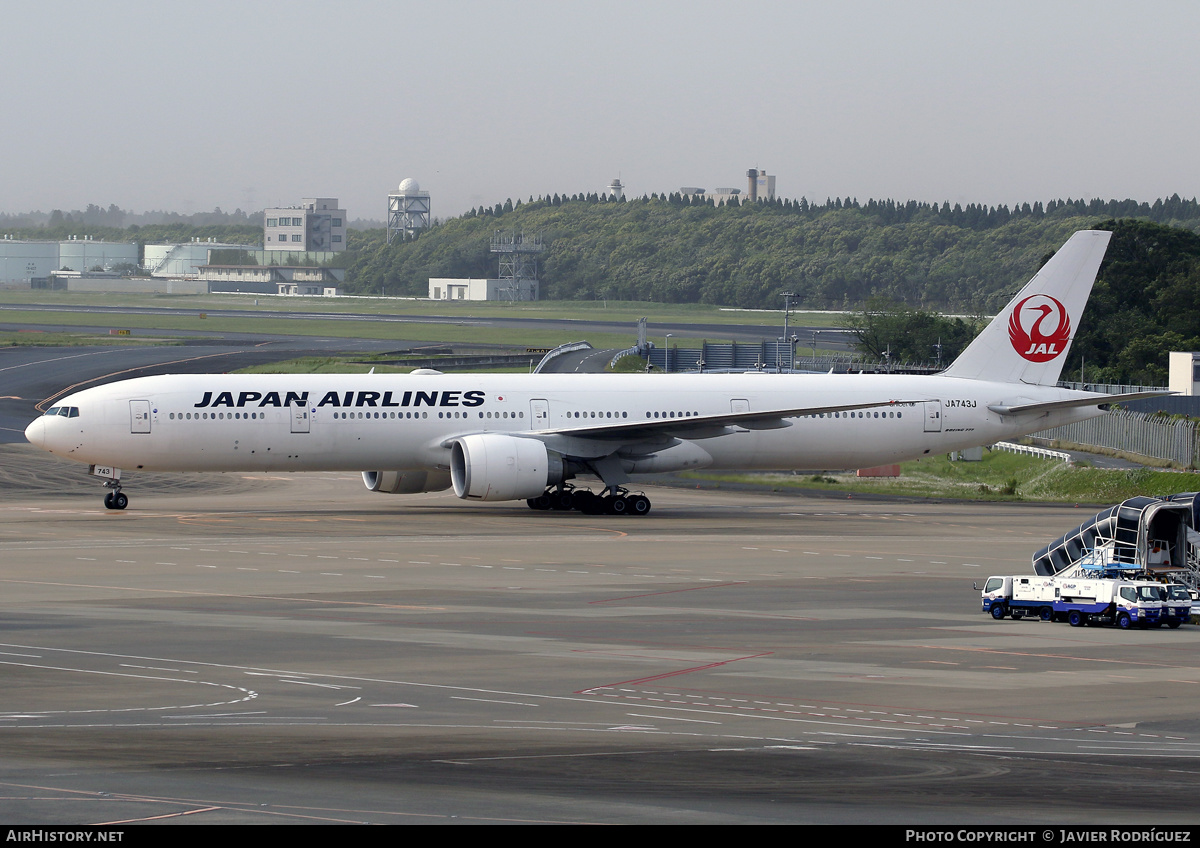 Aircraft Photo of JA743J | Boeing 777-346/ER | Japan Airlines - JAL | AirHistory.net #621464
