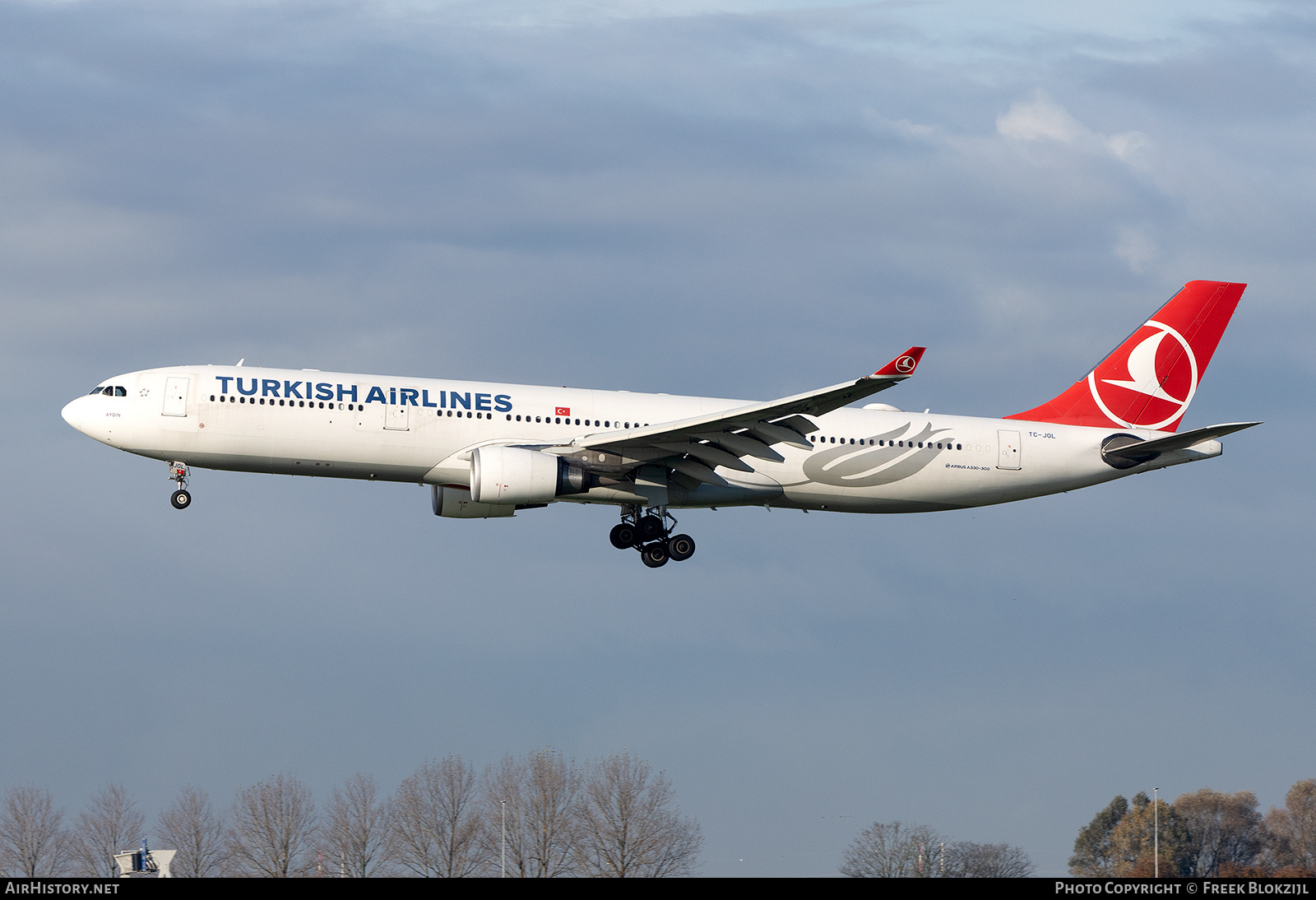 Aircraft Photo of TC-JOL | Airbus A330-303 | Turkish Airlines | AirHistory.net #621496